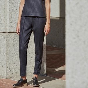 WEEKEND SALE! Everlane navy wool pinstripe pants